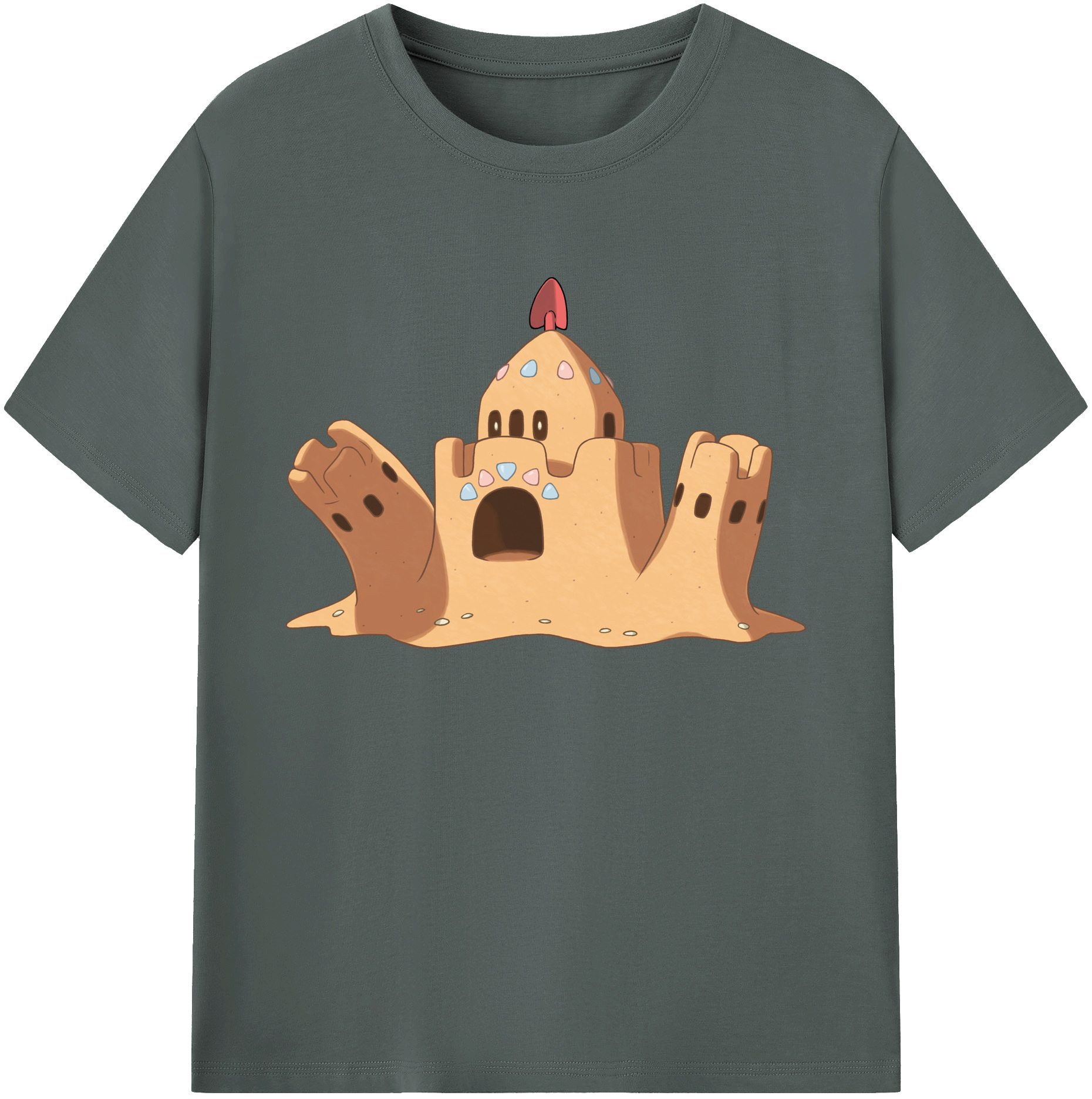 （画像用） ポケットモンスター Pokémon 綿100％ メンズ半袖Tシャツ｜肌触りやわらか＆通気性